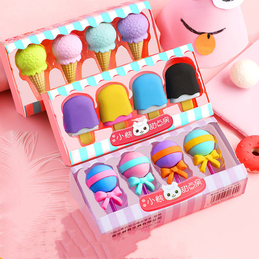 Kindergarten ChildrenEraser Toys for StudentsProduct Information： 
Category: gifts, creative gifts Production method: semi manual and semi mechanical
Item: Eraser Appearance: cartoon Applicable people: studentsCHILDREN TOYLive Online MallLive Online MallKindergarten Children