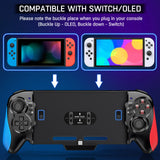 Dual Vibration Handheld Controller Grip Gamepad for Nintendo Switch Joy-Con Game