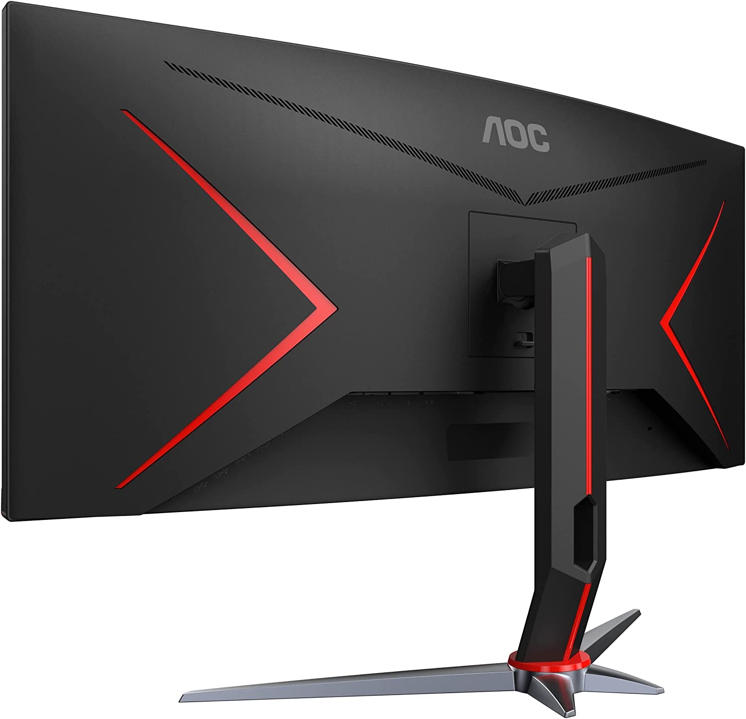 CU34G2X 34" Curved Frameless Immersive Gaming Monitor, Ultrawide QHD 3440X1440, VA Panel, 1Ms 144Hz Adaptive-Sync, Height Adjustable, 3-Yr Zero Dead Pixels, Black/Red
