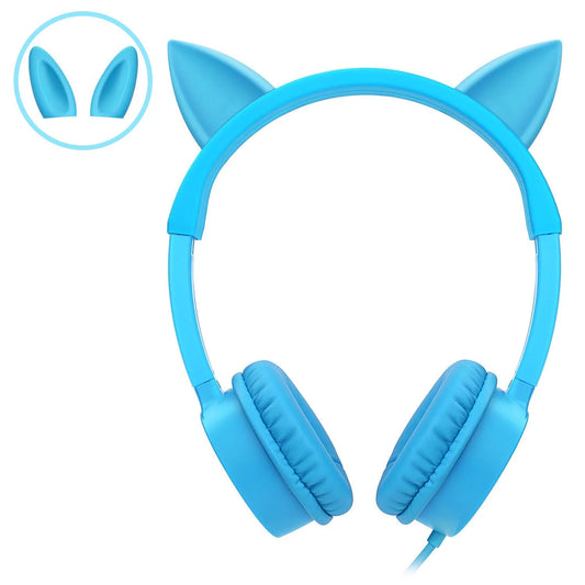Kids Headphones, 2Kids Headphones,  2 in 1 Cat/Bunny Ear Wired On-Ear Headphones Headset
❤ Ideal gift with adorable cat / bunny ear for kids, girls, boys, children, toddlers, elementary school student❤ Volume control technology ensures the sound is withElectronicsLive Online MallLive Online MallKids Headphones, 2