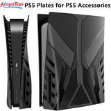 PS5 Plates for PS5 Accessories, Hard Shockproof Cover PS5 Skins Shell Panels for PS5 Console, Anti-Scratch Dustproof