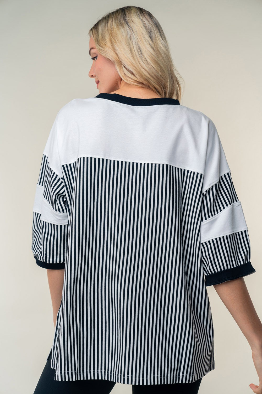 White Birch Full Size Striped Contrast Round Neck TopWhite Birch Full Size Striped Contrast Round Neck TopThe Striped Contrast Round Neck Top is a stylish and versatile piece that features classic stripes with contrasting accents around the neckline. This top offers a moClothingTrendsiLive Online MallWhite Birch Full Size Striped Contrast Round Neck Top