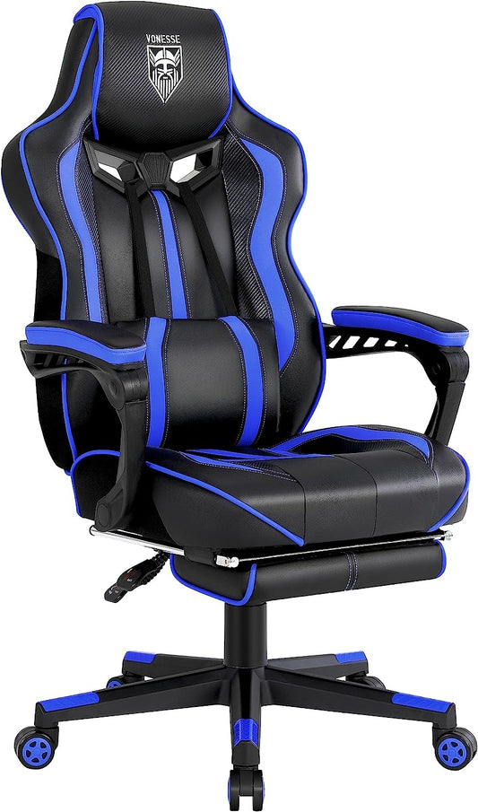 Tall Gaming Chair Ergonomic PC Gaming Chair Adults Computer Gaming ChairsGaming Chair with Footrest Reclining Computer Chair with Massage Gamer
🎮Multiple Function of Racing Chair: Reclining mechanism feature that allows users to lock backrest in any reclining position between 90° and 160°. Removable lumbarChairsLive Online MallLive Online MallTall Gaming Chair Ergonomic PC Gaming Chair Adults Computer Gaming Chairs