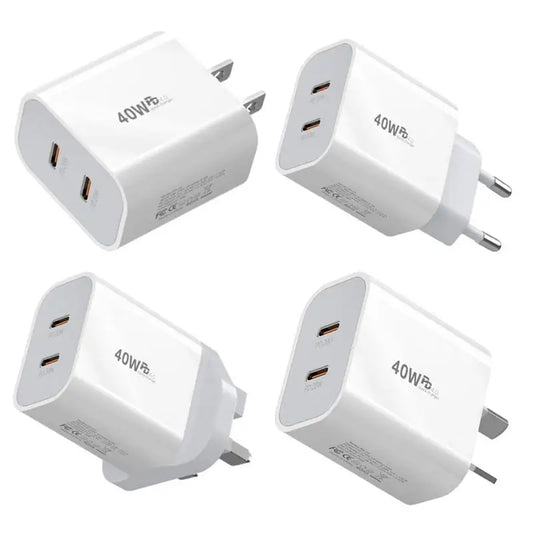 Quick Charge QC 340W USB-C Quick Charge QC 3.0 Dual PD ChargerCharge your devices quickly and efficiently with our 40W USB-C Quick Charge QC 3.0 Dual PD Charger. With dual USB-C ports and multiple fast charging protocols, this Charging CableLive Online MallLive Online MallQuick Charge QC 3