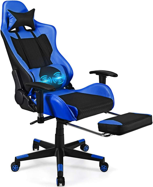 Gaming Chair - Ergonomic Gaming ChairGaming Chair - Ergonomic Gaming Chair with Footrest for Women Racing E
🌞【Professional Gaming Chair】 We focus on giving you the best gaming experience, we are right! Chair size: 29'' x 29'' x 49''-53'' (L x Wx H), seat area size: 21'' ChairsLive Online MallLive Online MallGaming Chair - Ergonomic Gaming Chair