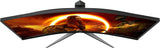 CU34G2X 34" Curved Frameless Immersive Gaming Monitor, Ultrawide QHD 3440X1440, VA Panel, 1Ms 144Hz Adaptive-Sync, Height Adjustable, 3-Yr Zero Dead Pixels, Black/Red