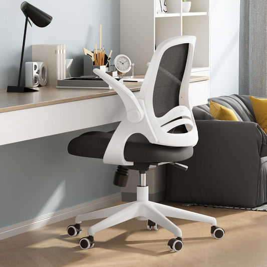 '-Shaped Backrest, Comfy Mesh ChairOffice Chair with Flip-Up Armrests, Desk Chair with Saddle Cushion, Er
【Space Saving】 Introducing a new office chair with flip-up armrests that won't get in the way when the chair is not in use! Simply flip the armrest up 90 degrees whChairsLive Online MallLive Online Mall-Shaped Backrest, Comfy Mesh Chair