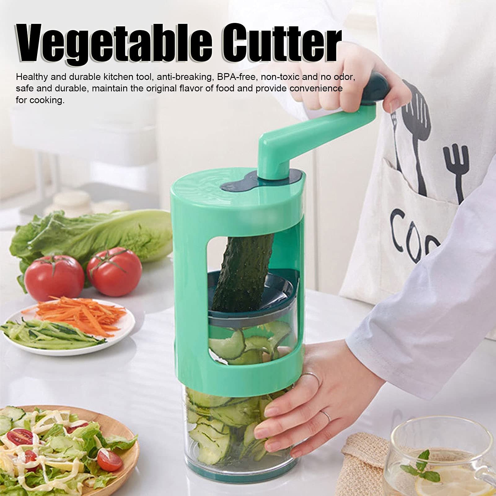Cucumber Shredder Vegetable Grater Practical Vegetable Shredder Kitchen GadgetsVegetable Grater Practical Vegetable ShredderOverview:
The unique rotating cutting design enables the grater to cut ingredients faster, rotate easily, and spend less time preparing food, which is very suitable KitchenLive Online MallLive Online MallCucumber Shredder Vegetable Grater Practical Vegetable Shredder Kitchen Gadgets